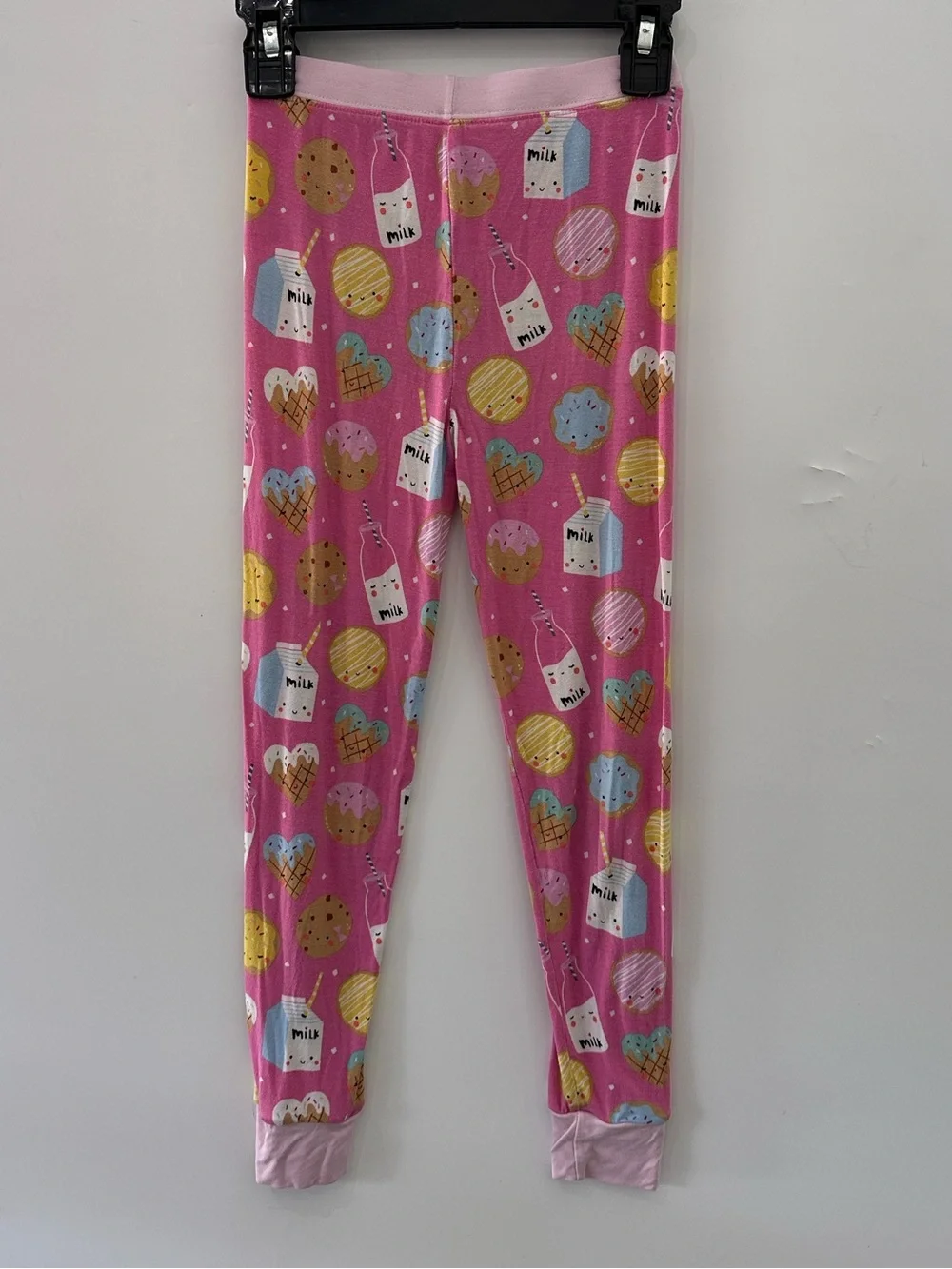 Little Sleepies Cookies & Milk PJ Pajama Set Pink Girls 5/6